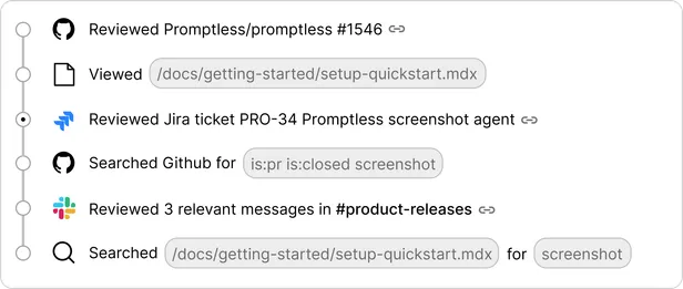 Step 2: Draft - Promptless notifies you proactively with suggestions